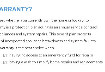 home warranty southeast fairbanks ca